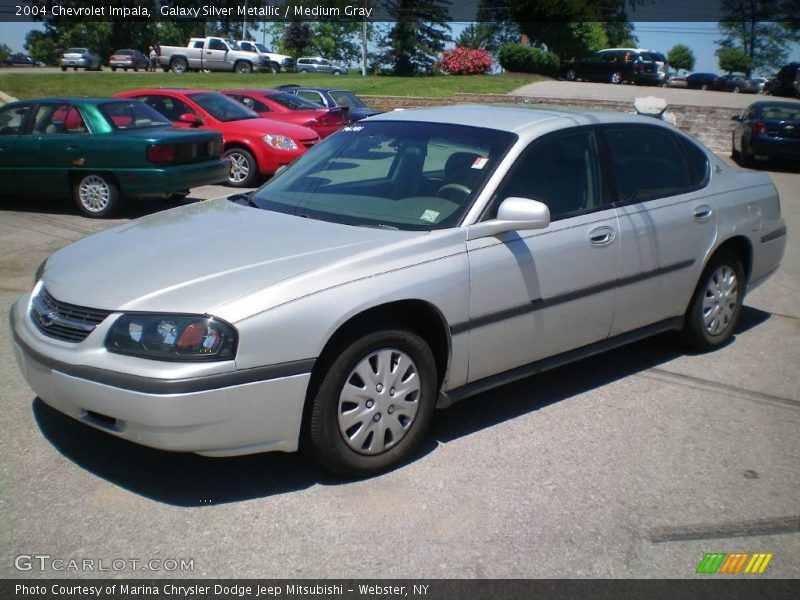Galaxy Silver Metallic / Medium Gray 2004 Chevrolet Impala