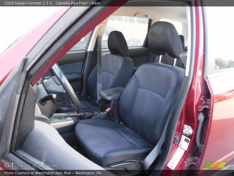 Camellia Red Pearl / Black 2009 Subaru Forester 2.5 X