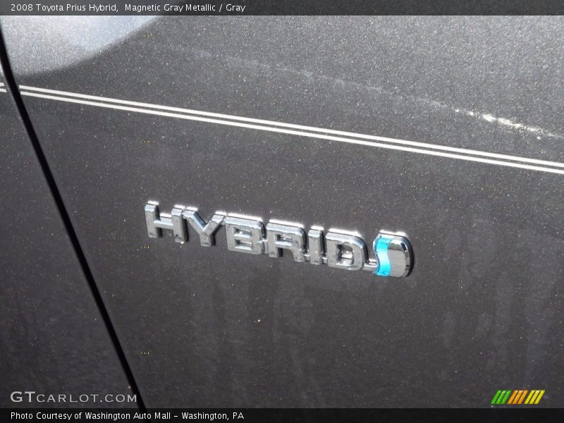 Magnetic Gray Metallic / Gray 2008 Toyota Prius Hybrid