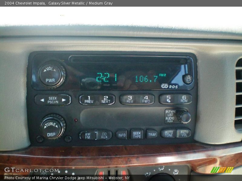 Galaxy Silver Metallic / Medium Gray 2004 Chevrolet Impala