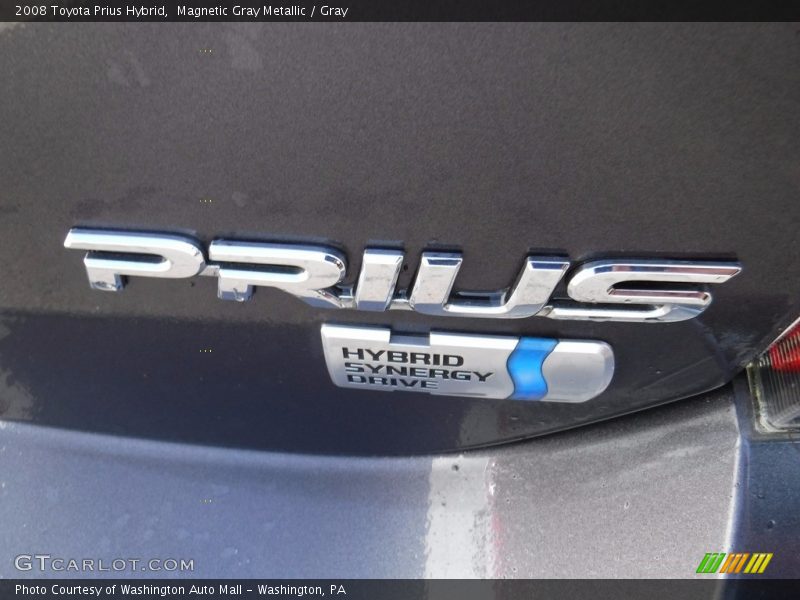 Magnetic Gray Metallic / Gray 2008 Toyota Prius Hybrid