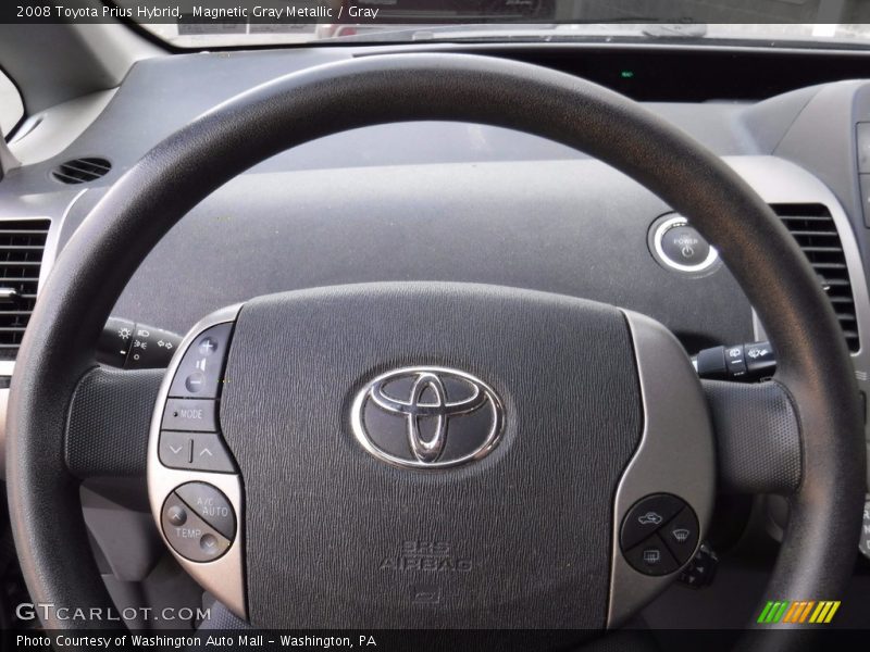Magnetic Gray Metallic / Gray 2008 Toyota Prius Hybrid