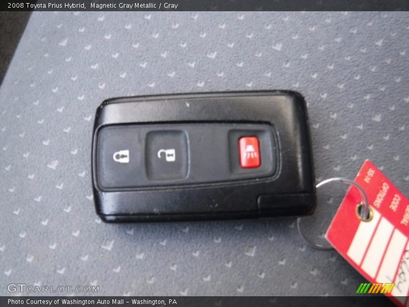 Magnetic Gray Metallic / Gray 2008 Toyota Prius Hybrid