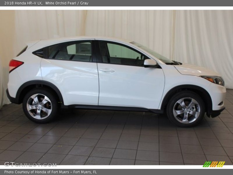 White Orchid Pearl / Gray 2018 Honda HR-V LX