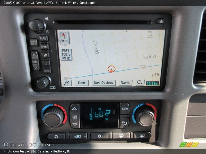Summit White / Sandstone 2005 GMC Yukon XL Denali AWD
