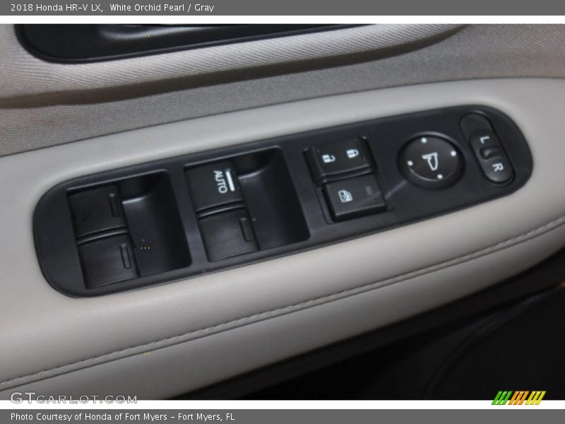 White Orchid Pearl / Gray 2018 Honda HR-V LX