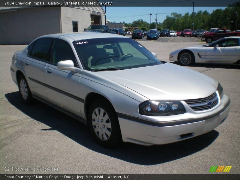 Galaxy Silver Metallic / Medium Gray 2004 Chevrolet Impala
