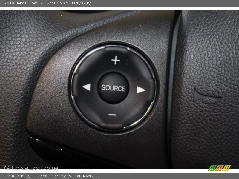 White Orchid Pearl / Gray 2018 Honda HR-V LX