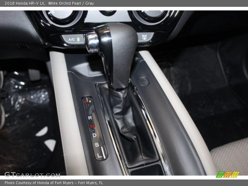White Orchid Pearl / Gray 2018 Honda HR-V LX