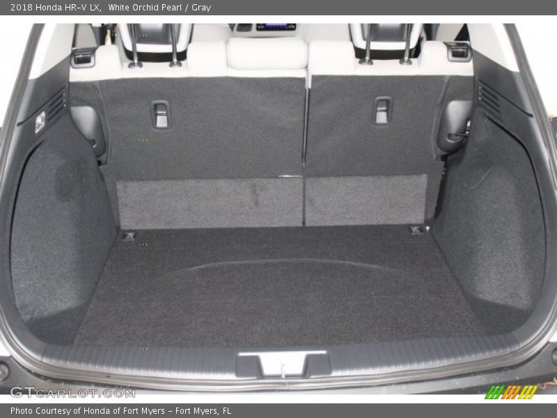White Orchid Pearl / Gray 2018 Honda HR-V LX
