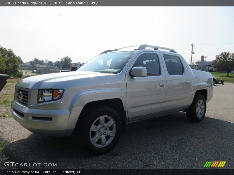 Billet Silver Metallic / Gray 2006 Honda Ridgeline RTL