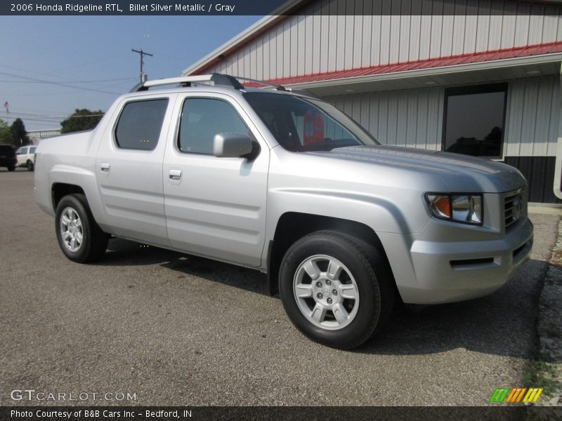 Billet Silver Metallic / Gray 2006 Honda Ridgeline RTL