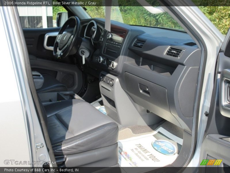 Billet Silver Metallic / Gray 2006 Honda Ridgeline RTL