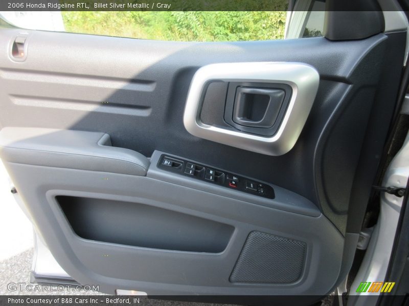 Billet Silver Metallic / Gray 2006 Honda Ridgeline RTL