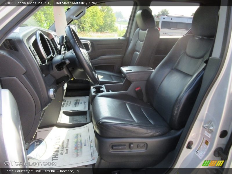 Billet Silver Metallic / Gray 2006 Honda Ridgeline RTL
