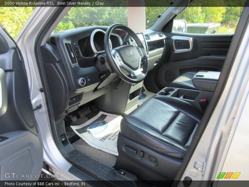 Billet Silver Metallic / Gray 2006 Honda Ridgeline RTL