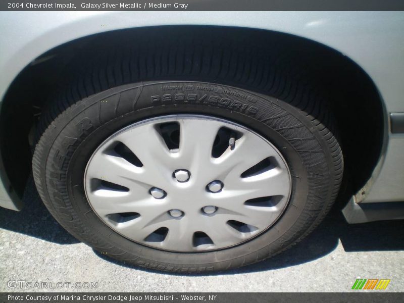 Galaxy Silver Metallic / Medium Gray 2004 Chevrolet Impala