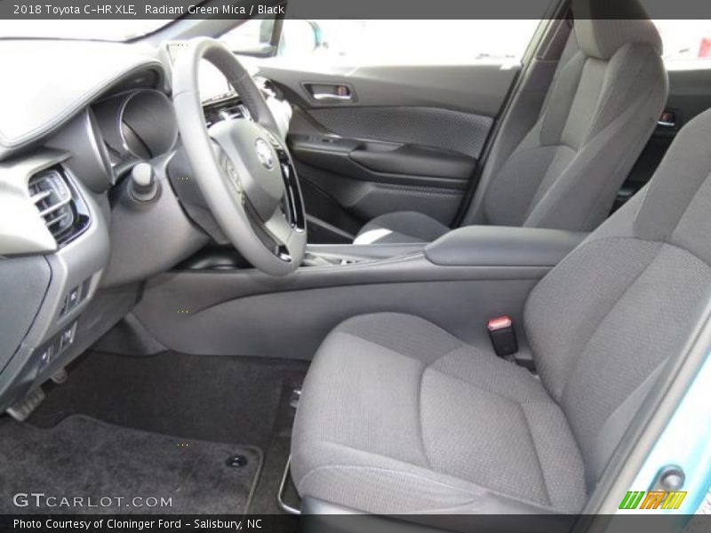 Radiant Green Mica / Black 2018 Toyota C-HR XLE