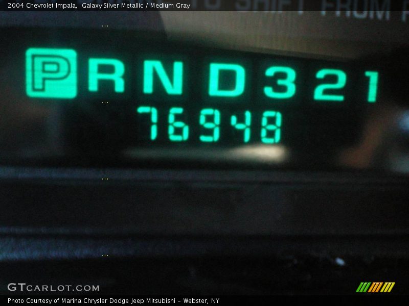 Galaxy Silver Metallic / Medium Gray 2004 Chevrolet Impala