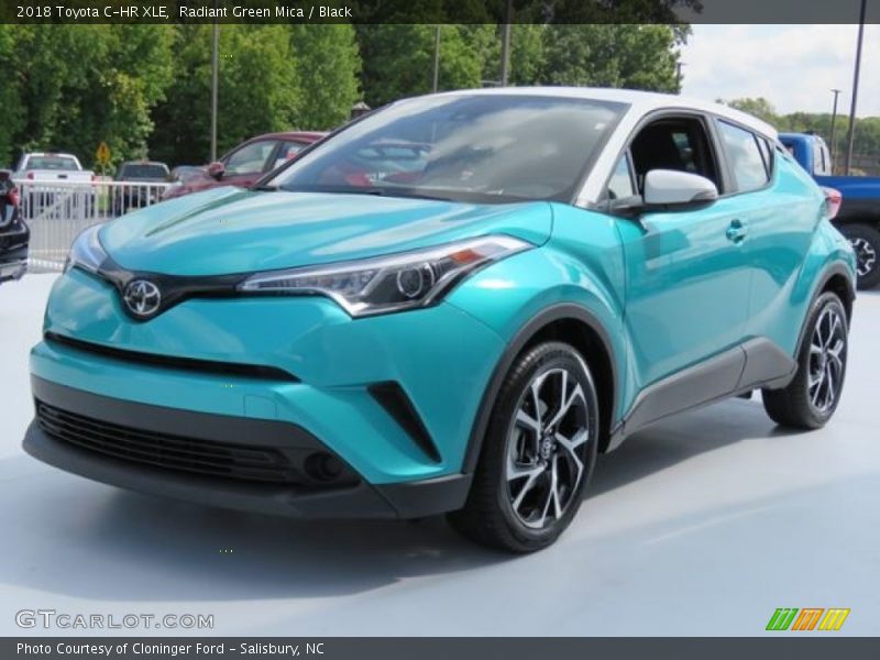  2018 C-HR XLE Radiant Green Mica