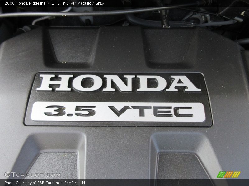 Billet Silver Metallic / Gray 2006 Honda Ridgeline RTL