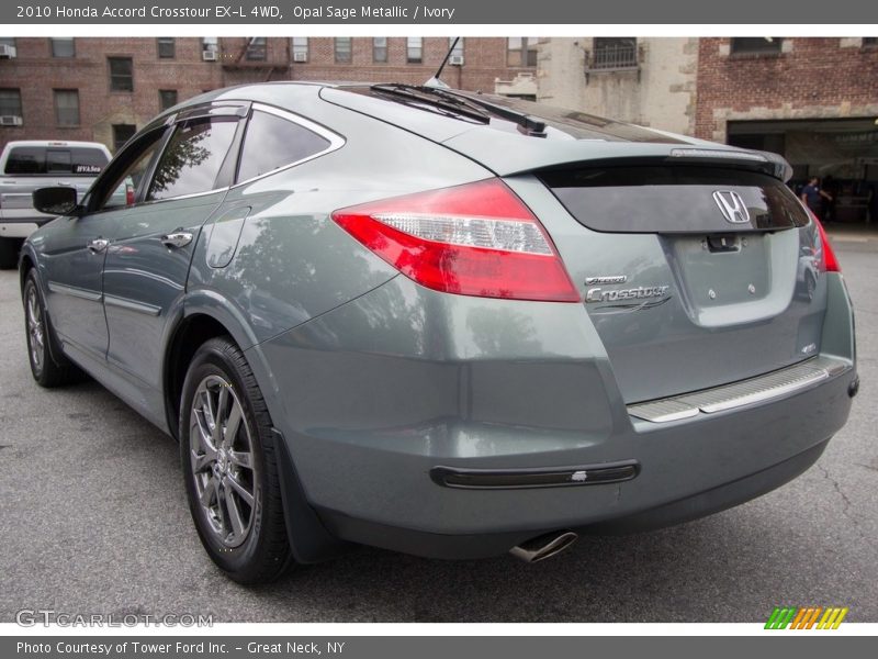 Opal Sage Metallic / Ivory 2010 Honda Accord Crosstour EX-L 4WD