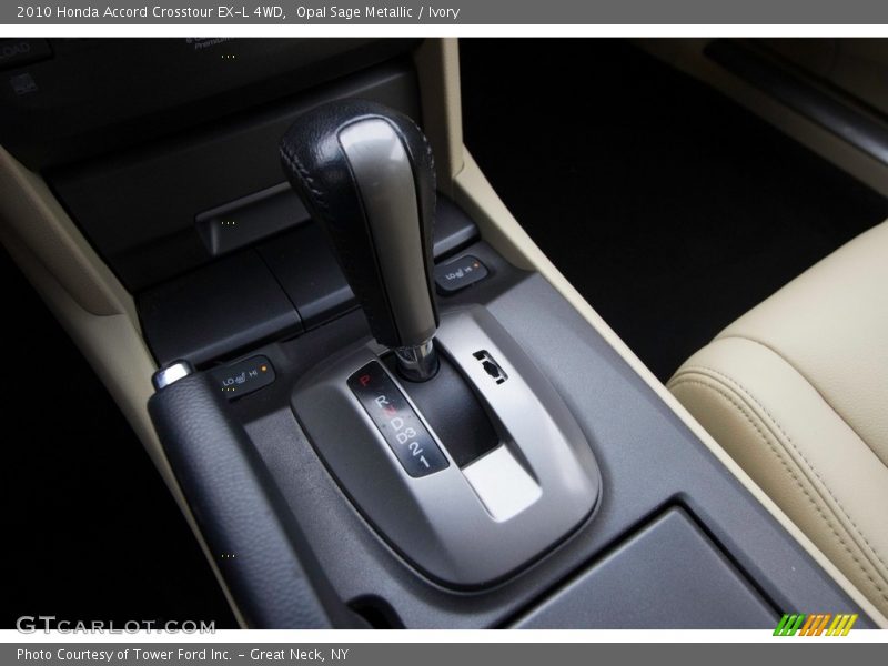 Opal Sage Metallic / Ivory 2010 Honda Accord Crosstour EX-L 4WD