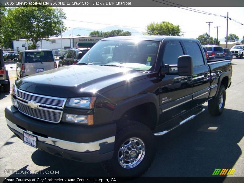 Black / Dark Charcoal 2005 Chevrolet Silverado 2500HD LS Crew Cab