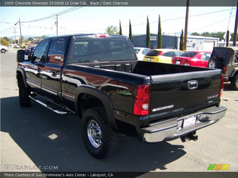 Black / Dark Charcoal 2005 Chevrolet Silverado 2500HD LS Crew Cab