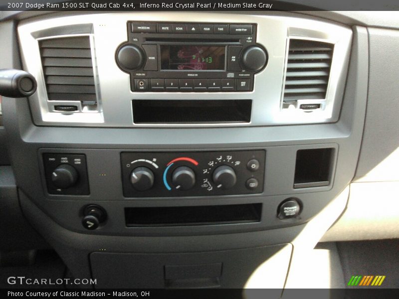 Inferno Red Crystal Pearl / Medium Slate Gray 2007 Dodge Ram 1500 SLT Quad Cab 4x4