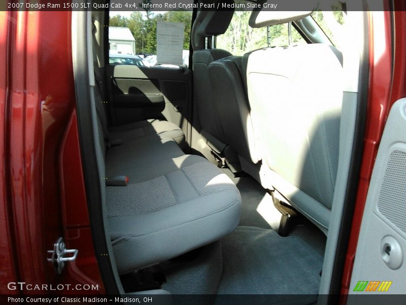 Inferno Red Crystal Pearl / Medium Slate Gray 2007 Dodge Ram 1500 SLT Quad Cab 4x4