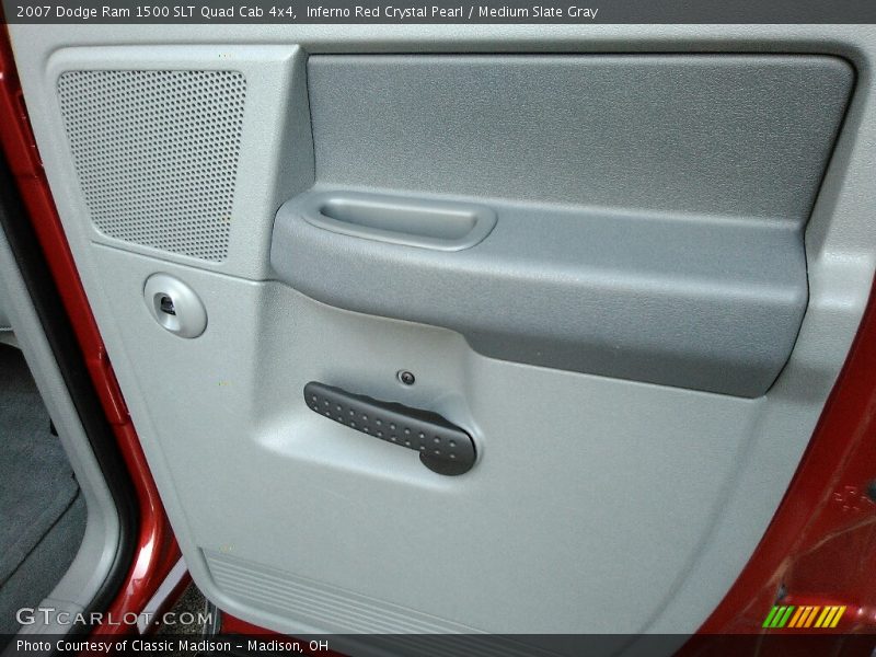 Inferno Red Crystal Pearl / Medium Slate Gray 2007 Dodge Ram 1500 SLT Quad Cab 4x4