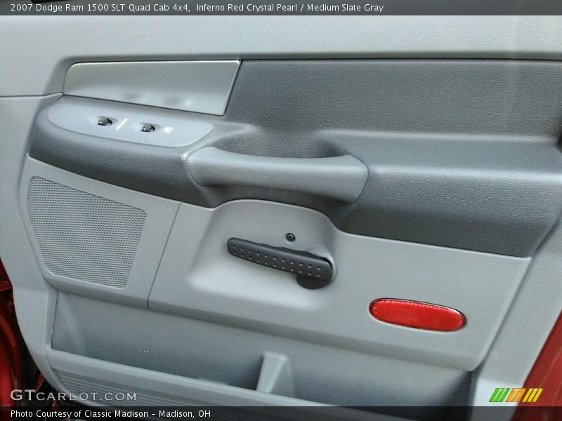 Inferno Red Crystal Pearl / Medium Slate Gray 2007 Dodge Ram 1500 SLT Quad Cab 4x4