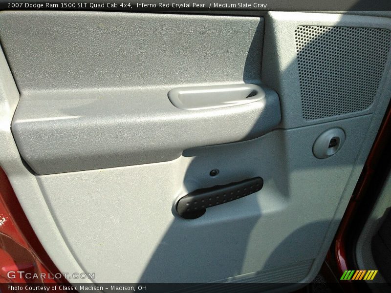 Inferno Red Crystal Pearl / Medium Slate Gray 2007 Dodge Ram 1500 SLT Quad Cab 4x4