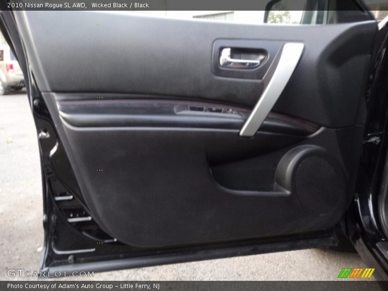 Wicked Black / Black 2010 Nissan Rogue SL AWD