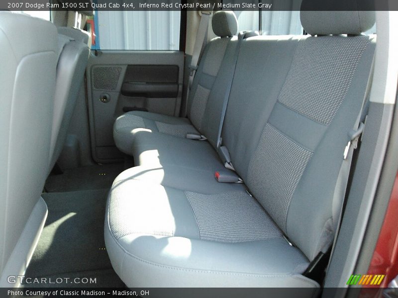 Inferno Red Crystal Pearl / Medium Slate Gray 2007 Dodge Ram 1500 SLT Quad Cab 4x4