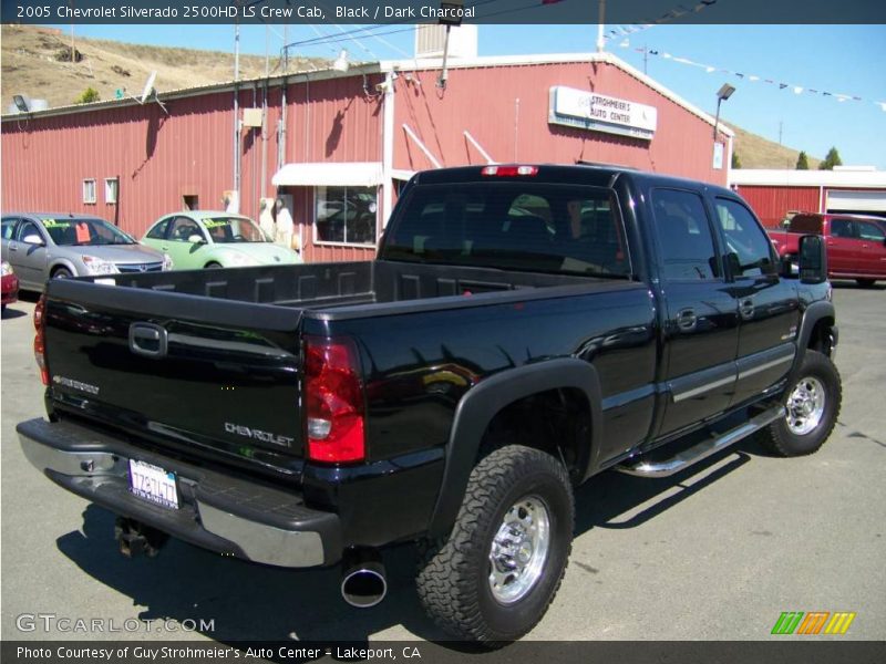 Black / Dark Charcoal 2005 Chevrolet Silverado 2500HD LS Crew Cab