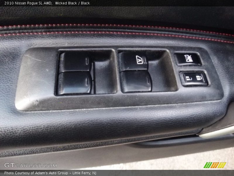 Wicked Black / Black 2010 Nissan Rogue SL AWD
