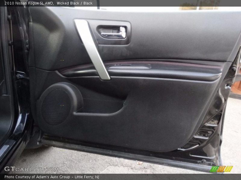 Wicked Black / Black 2010 Nissan Rogue SL AWD