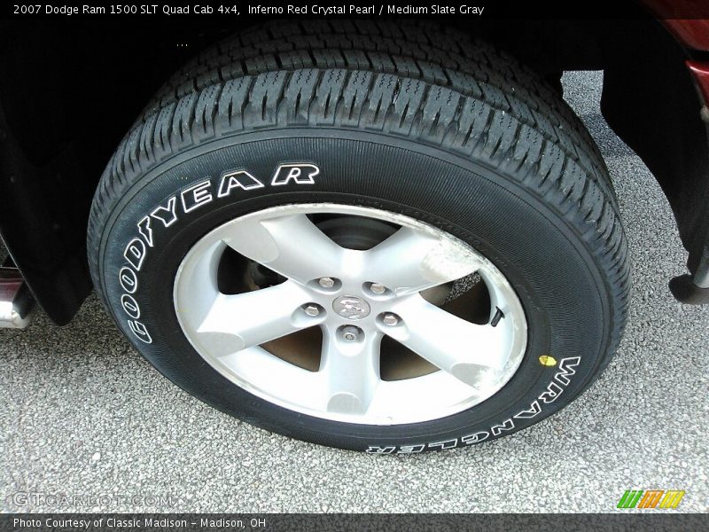 Inferno Red Crystal Pearl / Medium Slate Gray 2007 Dodge Ram 1500 SLT Quad Cab 4x4