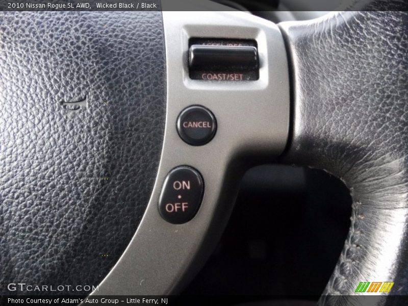 Wicked Black / Black 2010 Nissan Rogue SL AWD