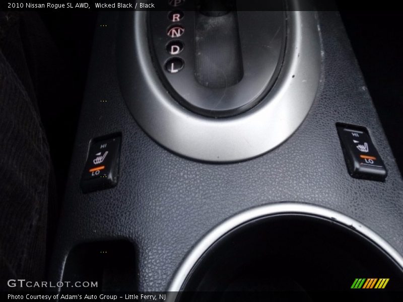 Wicked Black / Black 2010 Nissan Rogue SL AWD
