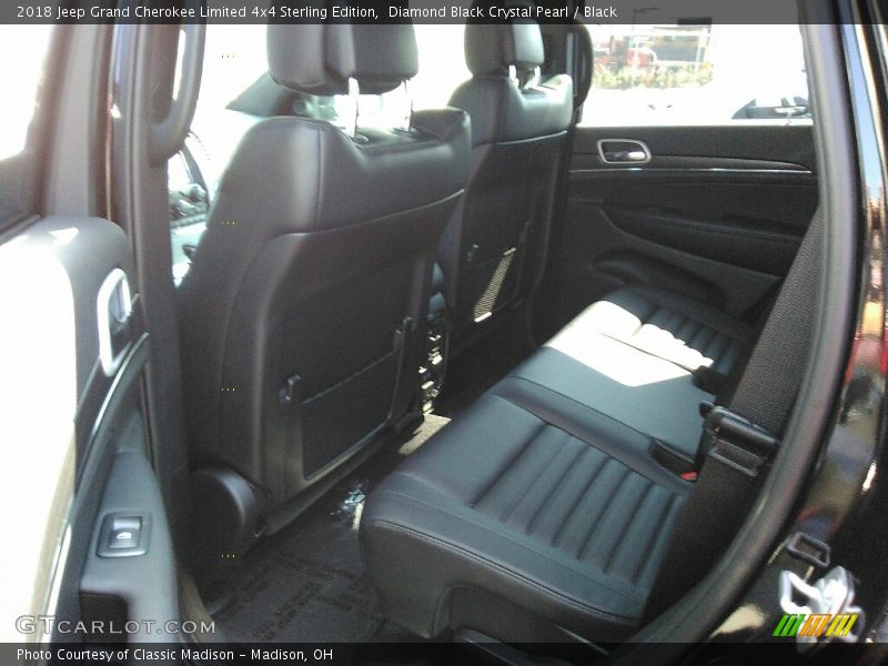 Diamond Black Crystal Pearl / Black 2018 Jeep Grand Cherokee Limited 4x4 Sterling Edition