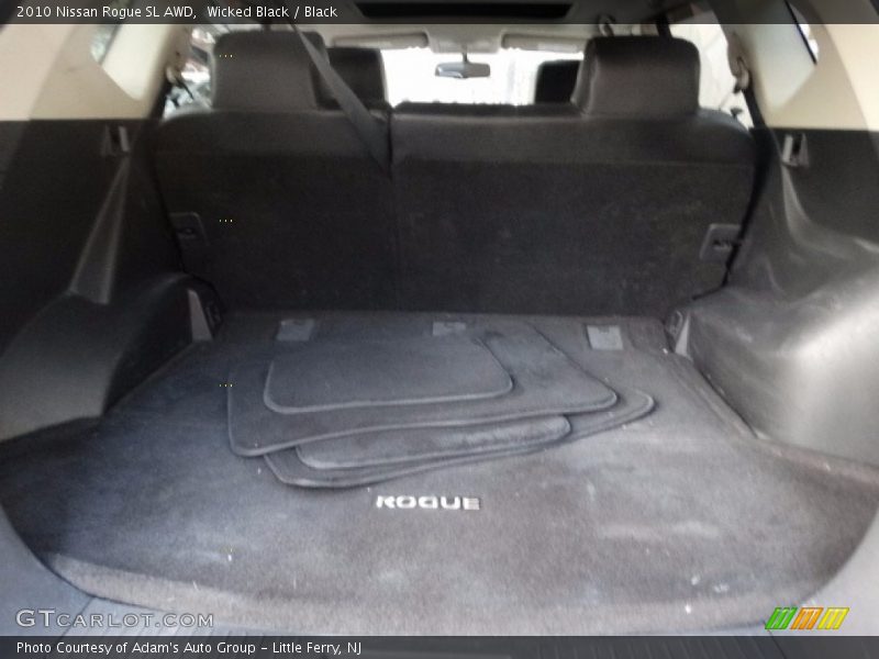 Wicked Black / Black 2010 Nissan Rogue SL AWD