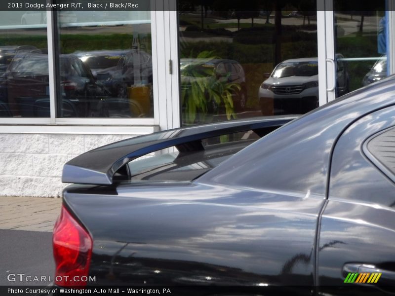 Black / Black/Red 2013 Dodge Avenger R/T