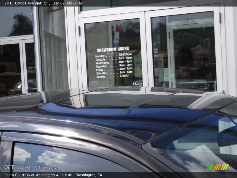 Black / Black/Red 2013 Dodge Avenger R/T