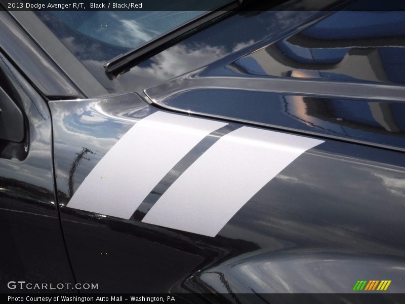 Black / Black/Red 2013 Dodge Avenger R/T