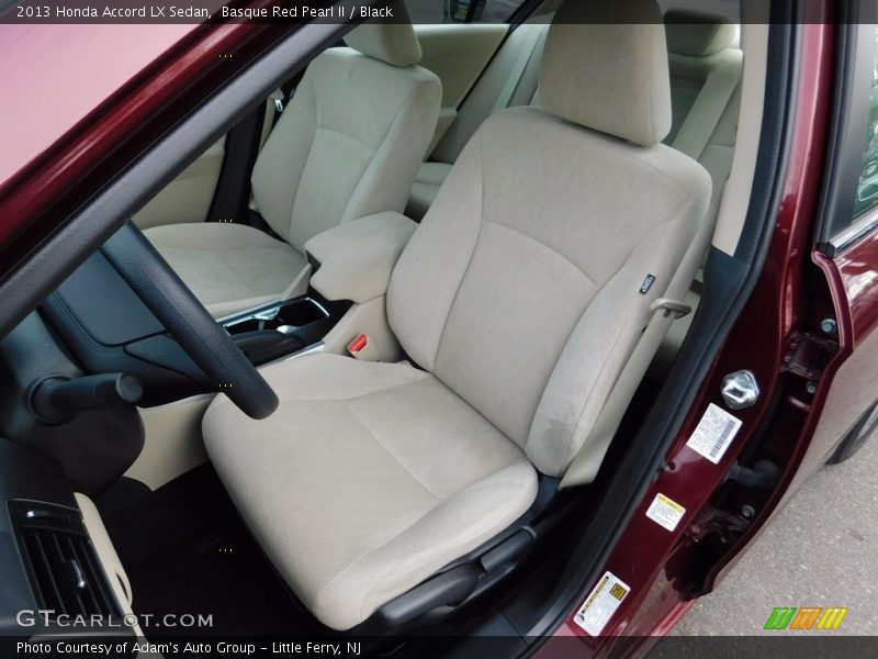 Basque Red Pearl II / Black 2013 Honda Accord LX Sedan
