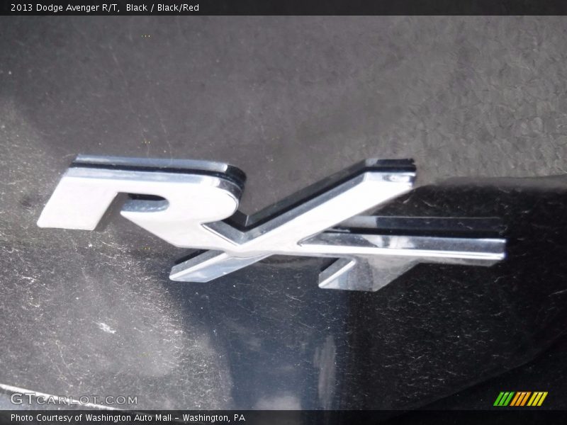 Black / Black/Red 2013 Dodge Avenger R/T