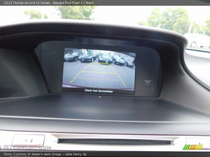 Basque Red Pearl II / Black 2013 Honda Accord LX Sedan